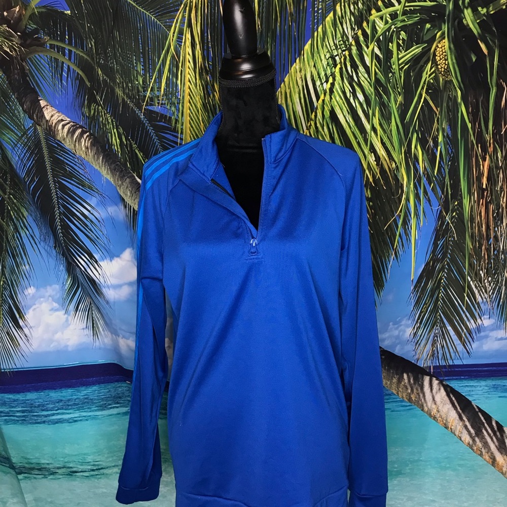 Dark blue adidas jacket